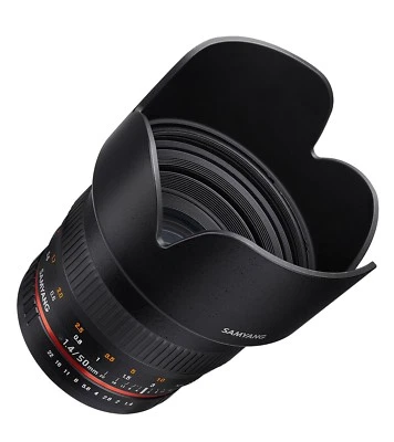 Samyang 50mm F1.4 Lens for Canon EF DSLR Cameras - Model SY50M-C - Image 1 of 4