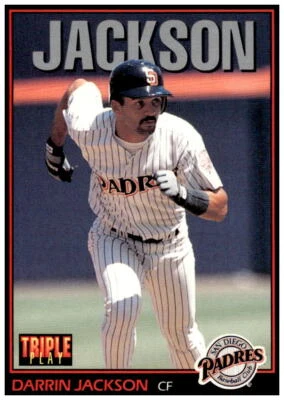 1993 Triple Play #138 Darrin Jackson NM - Image 1 of 2