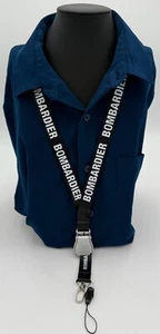 Bombardier Aviation Lanyard, Seat Belt Buckle, pilot id Black - Picture 1 of 3