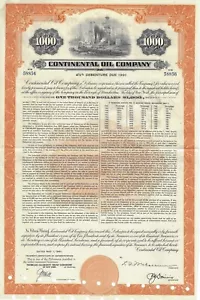 Continental Oil Company, 1961 - Bild 1 von 1