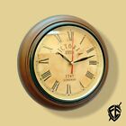VINTAGE WOODEN ANTIQUE CLOCK STYLE WALL CLOCK DECOR