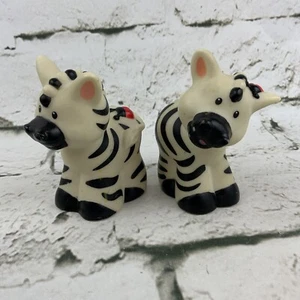 Fisher Price Little People Noahs Ark Replacement Zebra Pair - Picture 1 of 5