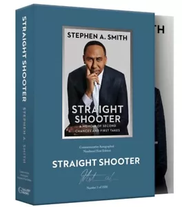 Straight Shooter: Memoir of Second Chances DELUXE-STEPHEN A. SMITH-SIGNED - Foto 1 di 1