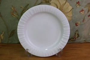 Corning Ware French White PORCELAIN Salad Plate (s) 8 1/4 " - Picture 1 of 3