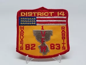 District 14 Harve's Rabbits 82, 83 Parche 1 en muy buen estado Nuevo - Imagen 1 de 2