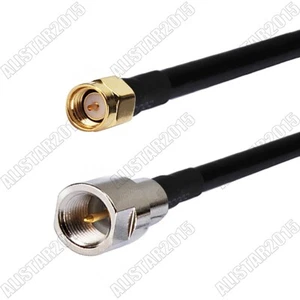 RG58 30cm FME male to SMA male plug adapter RF pigtail Cable for wireless USB - Picture 1 of 4