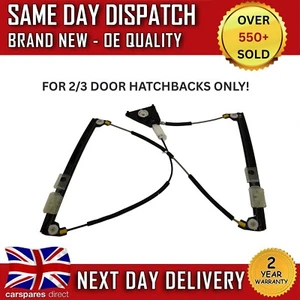 AUDI A3 (8P) 2003-2012 2/3 DOORS FRONT LEFT PASSENGER SIDE WINDOW REGULATOR - Picture 1 of 8