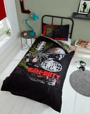 Call Of Duty Single Duvet Cover Reversible Bedding Set Cold War Ideal Gift  - Image 1 of 2