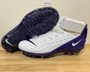 Nike Force Savage Pro 2 Purple Lineman Football Cleats Sz Men's 12.5 BV3969-100 - Picture 1 of 9