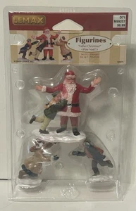 LEMAX Figurines # 92673 - Santa & Children - Dated 2006 - Various Sizes - BNIP - Picture 1 of 3