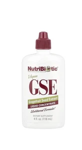 Vegan GSE, Grapefruit Seed Extract, Liquid Concentrate, 100 mg, 4 fl oz (118 ml) - Picture 1 of 2
