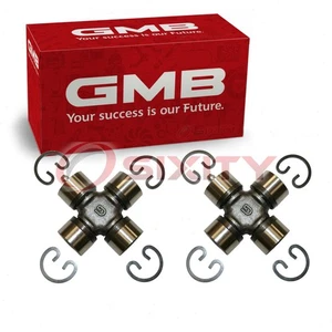 2 pc GMB Rear Shaft All Universal Joints for 1985-1995 Suzuki Samurai vi - Picture 1 of 5