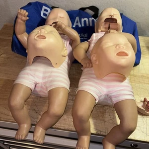2-Laerdal Baby Anne Infant CPR Manikin With Carrying Bag, READ - Picture 1 of 4