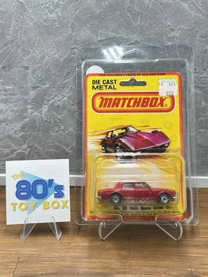 1980 Matchbox Red Rolls Royce Silver Cloud No.39 Vintage Carded - Image 1 of 4