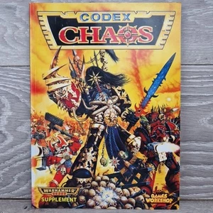 Warhammer 40.000 Rogue Trader Codex Chaos W40K Regole Supplemento Giochi Workshop - Foto 1 di 3