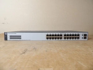 HP 1820-24G J9980A 24-Port Gigabit Managed Ethernet Switch - exkl. OHREN ... - Bild 1 von 6