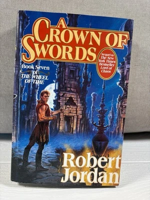 A Crown of Swords , by Robert Jordan, Book 7 of The Wheel of Time, HC - Image 1 of 4