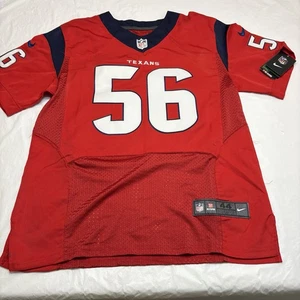 Nike On Field Brian Cushing #56 Houston Texans Red Football Jersey Mens 44 New - Picture 1 of 11