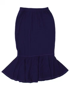 BENETTON Womens Trumpet Skirt Medium W28 Purple Wool AE04 - Picture 1 of 3