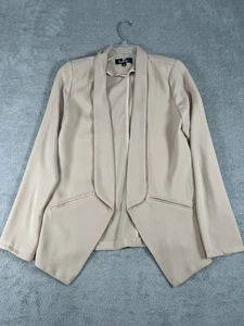 Lulus Damen Blazer Gr. S beige vorne offen leicht schick & elegant - Bild 1 von 8