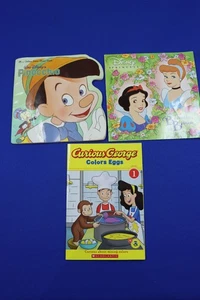 Childrens Book Lot Three Illustrated Early Reader Learning Books for Children NR - Picture 1 of 3