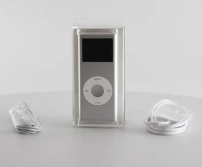 2007 Boxed Apple iPod Nano A1199 2 GB 2nd Generation - Silver (MA477LL/A) - Image 1 of 2