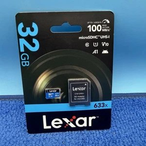 Lexar High Performance 32 GB Class 10/UHS-I (U1) microSDHC (lsdmi32gbbnl633a) - Picture 1 of 2