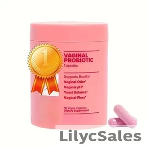 LOCRED Vaginal Probiotics for Women – pH Balance 60ct - Picture 1 of 4