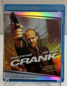 Crank (Blu-ray, 2006) Jason Statham, Amy Smart - Action, Crime, Thriller - Imagen 1 de 3