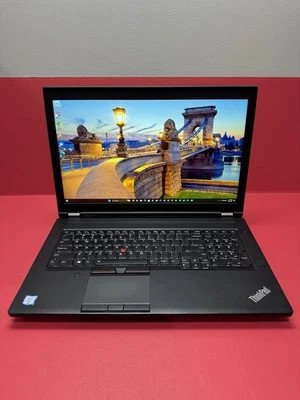 LENOVO THINKPAD P70 17” i7 6700HQ 2.6GHz 32GB 512GB + 500HDD NVIDIA Quadro M600M Foto 1 de 4