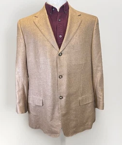 Blazer de lana de seda Jhane Barnes “meeting” 44R 3 botones - Imagen 1 de 11