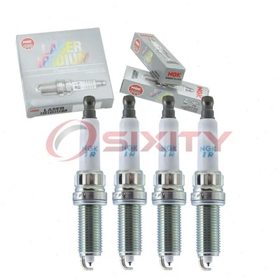 4 pc NGK 97968 ILZKBR7B8G Laser Iridium Spark Plugs for Ignition Wire ya - Image 1 of 4