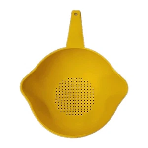 Vintage Tupperware 1 Quart Yellow Colander Pasta Strainer 1200 - Picture 1 of 3