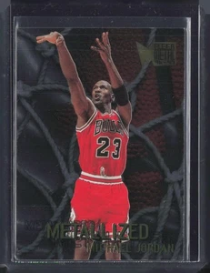 1996 Fleer Metal Metallized #218 Michael Jordan - Picture 1 of 2