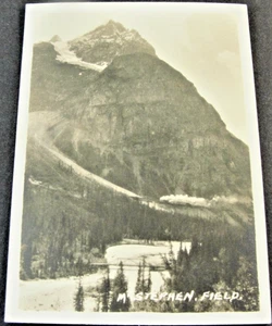  Canadian Rockies, Mount Stephen Field - British Columbia, Canada-1920s Photo. - Picture 1 of 2