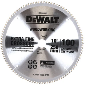 DeWALT DWA30003 (250x2,0 mmx100T) lama circolare per costruzione - Foto 1 di 2