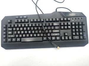 Blackweb Gaming Mechanical Keyboard-BWA18HO004- Works- Missing one kick stand - Picture 1 of 2