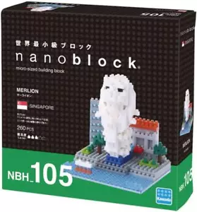 nanoblock NBH-105 Merlion Statue Klemmbausteine Diamond Architektur Modell NEU - Bild 1 von 2