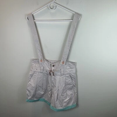 Pantalones Cortos Diesel Cintura Alta Tirantes Talla 27 Foto 1 de 4