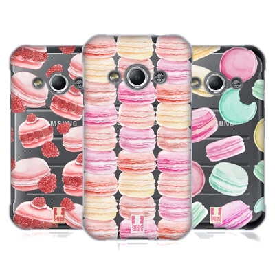 HEAD CASE DESIGNS MACARON MACAROON PRINTS SOFT GEL CASE FOR SAMSUNG PHONES 4 - Image 1 of 4