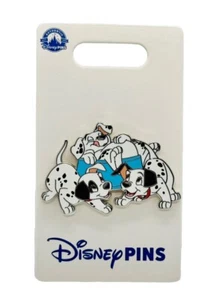 Disney Pin 2024 DLR Disney Parks Rolly Patch Lucky 101 Dalmatians Puppies - Picture 1 of 3