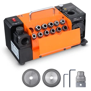 VEVOR MR-13B Drill Bits Sharpener 3-13mm Bits Grinder Sharpener with 11 Collets - Picture 1 of 12