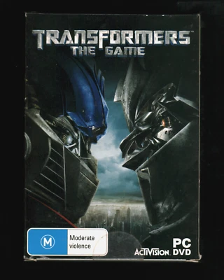 Transformers The Game for Windows XP/Vista PC NEW SEALED BOX Australia Release - Image 1 of 2