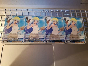 "Construction Operator" Aqua KS/W49-PE06 PR TCG Weiss Schwarz Promo X4 L@@K! - Picture 1 of 1