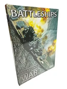 DVD - BATTLESHIPS WEAPONS OF WAR - FACTORY SEALED NEW - Picture 1 of 2