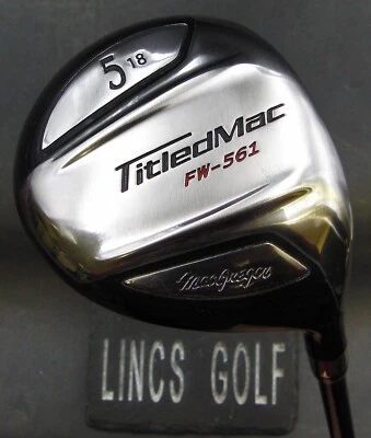 MacGregor Titled Mac FW-561 18° 5 Wood Regular Graphite Shaft MacGreogor Grip - Image 1 of 4