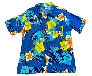 Camisa de surfista vintage años 50 CAL SURFF hawaiana Aloha MCM Daga California 🇺🇸 XL - Imagen 1 de 14