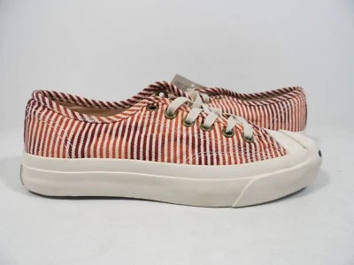 Sapatos de Lona Converse Feminino Jack Purcell Boi Azul Egret Casual Tamanho 6 - Imagem 1 de 4