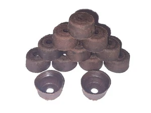 10 Pcs kerosene Stove Pressure Pump Cup Washers Leather Pump Washer From India - Picture 1 of 3