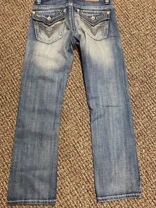 Antique rivet mens jeans 30 - Picture 1 of 2